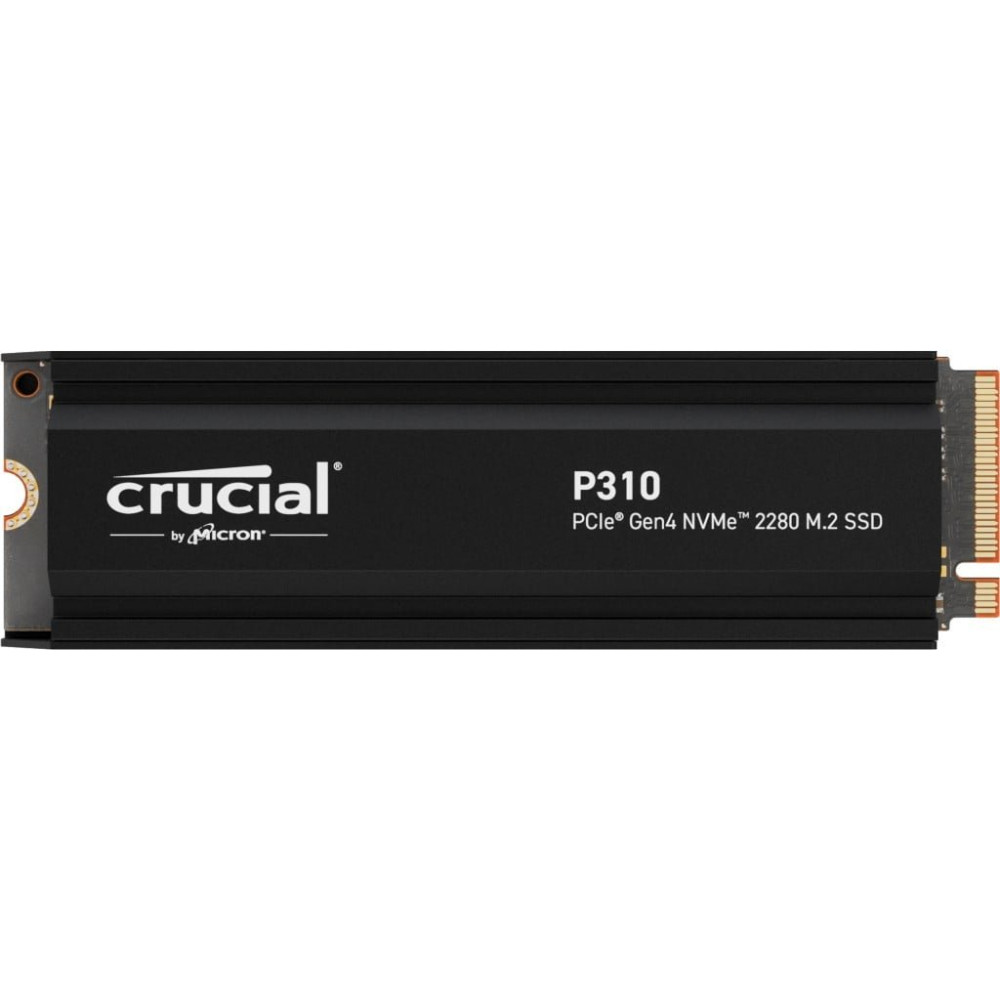 Crucial CT1000P310SSD5 P310 1TB PCIe Gen4 NVMe 2280 M.2 SSD con dissipatore